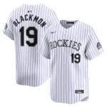 Charlie Blackmon Colorado Rockies Camiseta de Jugador Nike Home Limited - Blanca Camiseta de jugador Nike de Charlie Blackmon (Colorado Rockies), edición limitada para partidos en casa – Blanca