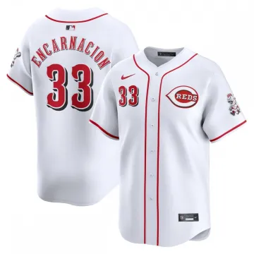 Christian Encarnacion-Strand Cincinnati Reds Nike Home Limited Player Jersey - Wit