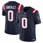 Christian Gonzalez New England Patriots - Maglia limitata Nike Vapor F.U.S.E. - Navy Christian Gonzalez New England Patriots Nike Vapor F.U.S.E. Limited Jersey - Navy