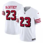 Christian McCaffrey San Francisco 49ers Nike Vapor F.U.S.E. Limited 2nd Alternate Jersey - Wit