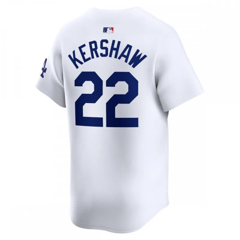 Clayton Kershaw Los Angeles Dodgers Nike Home Limited Player Jersey - Branco