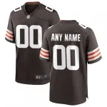 Nike Cleveland Browns Custom Game Jersey – Brown