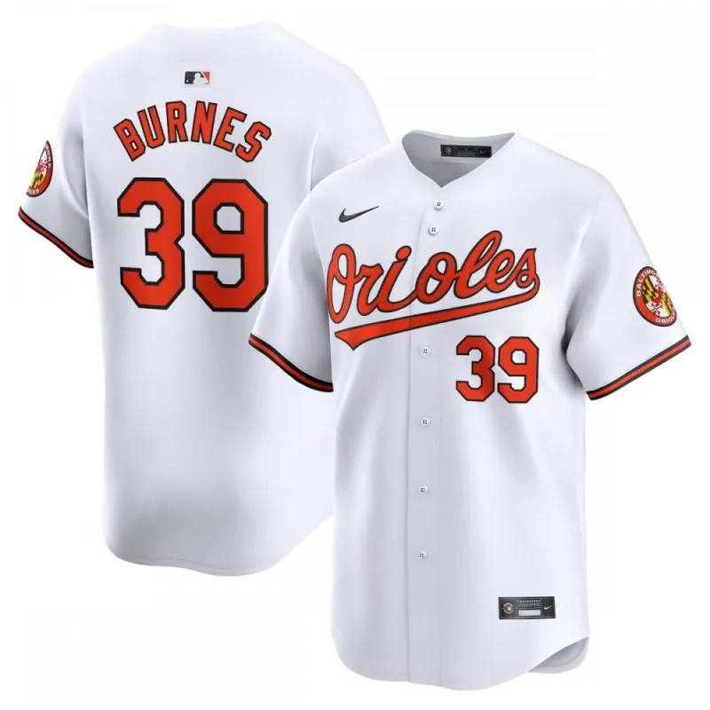 Corbin Burnes Baltimore Orioles Nike Home Limited Player Jersey – White