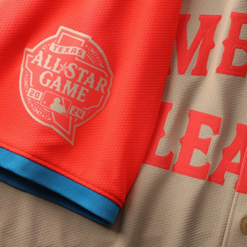 American League Nike 2024 MLB All-Star Game Limited Jersey – Cream