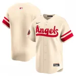 Los Angeles Angels Nike City Connect Limited Jersey - Creme Camisola limitada dos Los Angeles Angels Nike City Connect - Creme