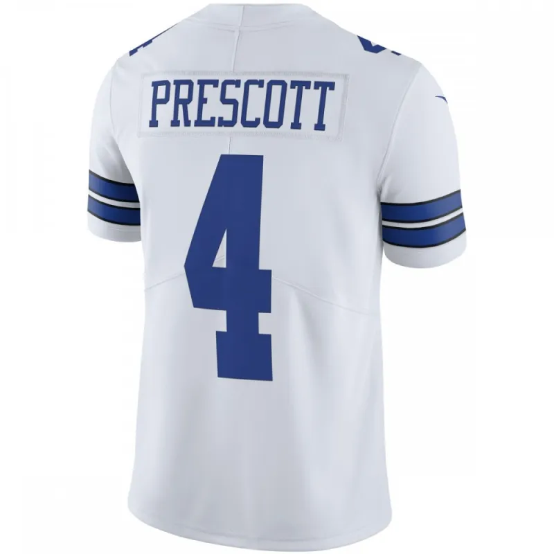 Dak Prescott Dallas Cowboys Nike Vapor Limited Player Jersey – White