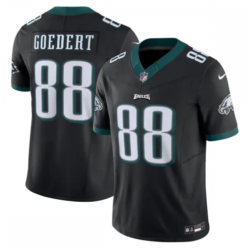 Dallas Goedert Philadelphia Eagles Camiseta Nike Vapor F.U.S.E. Limited - Negra
