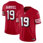 Deebo Samuel San Francisco 49ers Camiseta Nike Vapor F.U.S.E. Limited Alternate 1 - Escarlata Deebo Samuel San Francisco 49ers Nike Vapor F.U.S.E. Limited Alternate 1 Jersey – Scarlet