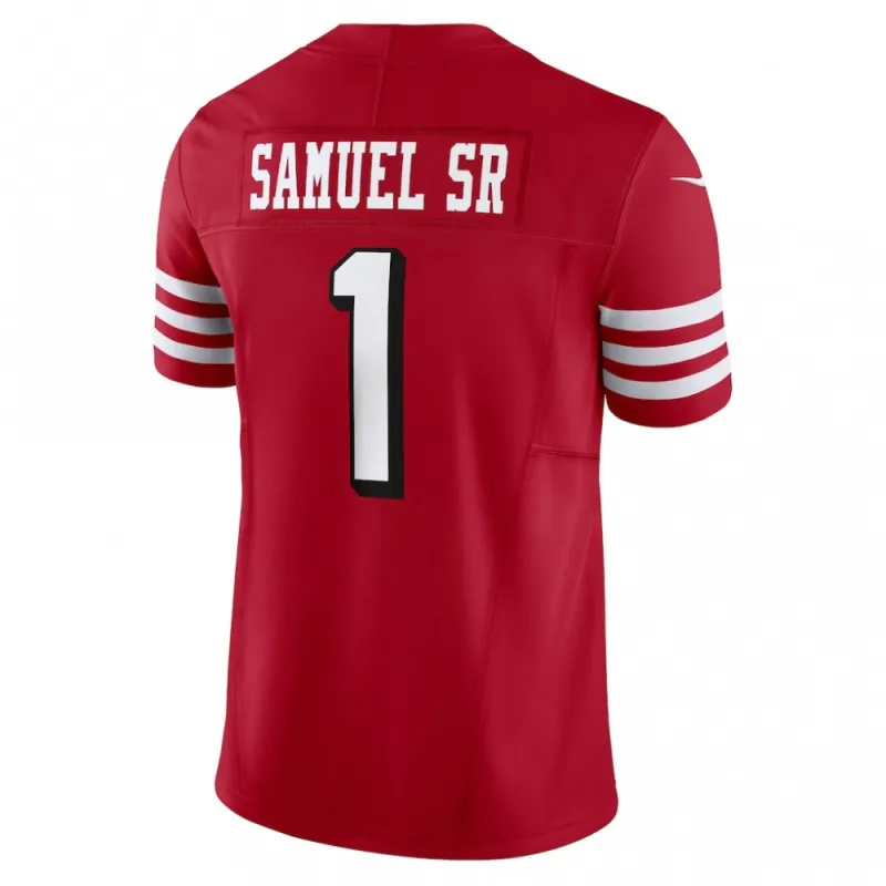 Maglia alternativa Nike Vapor F.U.S.E. in edizione limitata di Deebo Samuel Sr dei San Francisco 49ers – Scarlet