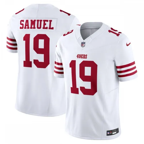 Camisa Nike Vapor F.U.S.E. Limited de Deebo Samuel dos San Francisco 49ers - Branca