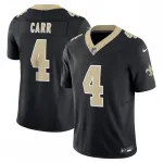 Camiseta Nike Vapor FUSE Limited de Derek Carr de los New Orleans Saints - Negra Derek Carr New Orleans Saints Nike Vapor F.U.S.E. Limited Jersey – Black