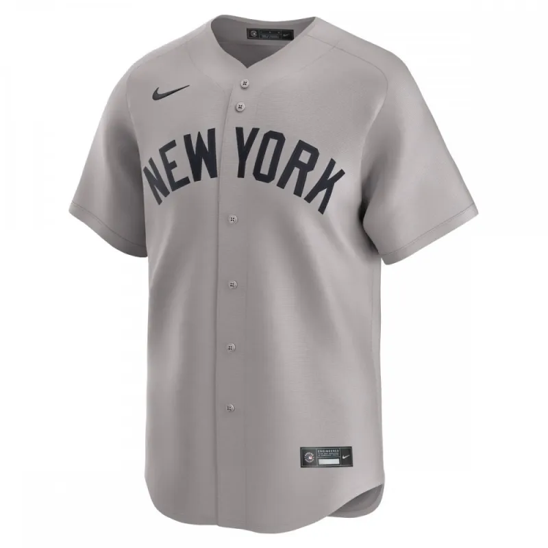 Derek Jeter New York Yankees Nike Away Limited Player Jersey – Gray