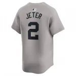 Derek Jeter New York Yankees Nike Away Limited Player Jersey – Gray