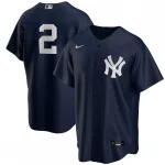 Derek Jeter New York Yankees Nike Alternate Replica Player Jersey – Navy