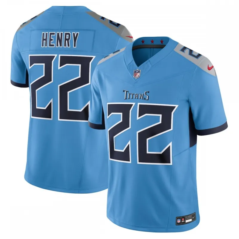 Derrick Henry Tennessee Titans Nike Vapor F.U.S.E. Limited Jersey – Light Blue