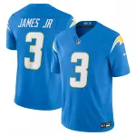 Camisa Nike Vapor F.U.S.E. Limited de Derwin James Jr. dos Los Angeles Chargers - Azul Pó Camisa Nike Vapor F.U.S.E. Limited de Derwin James Jr. dos Los Angeles Chargers – Azul Pó