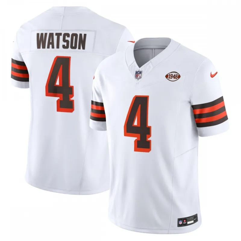 Deshaun Watson Cleveland Browns Nike Vapor F.U.S.E. Limited Jersey – White