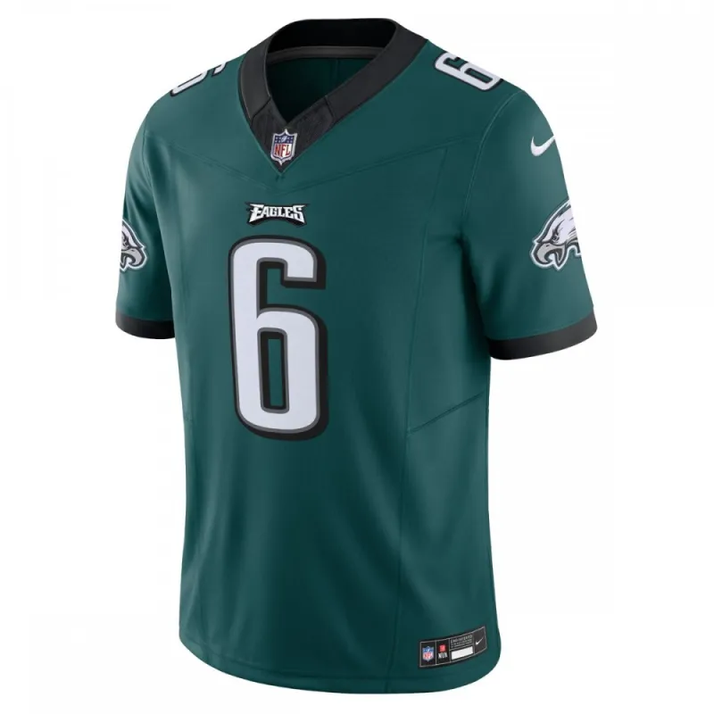 DeVonta Smith Philadelphia Eagles Nike Vapor F.U.S.E. Limited Jersey – Midnight Green