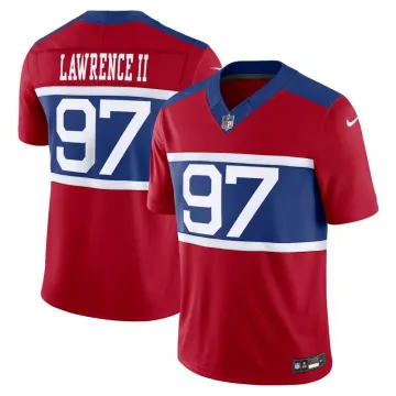 Dexter Lawrence II New York Giants Nike Alternate Vapor F.U.S.E. Limited Jersey - Century Red