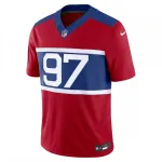 Dexter Lawrence II New York Giants Nike Alternate Vapor F.U.S.E. Limited Jersey – Century Red