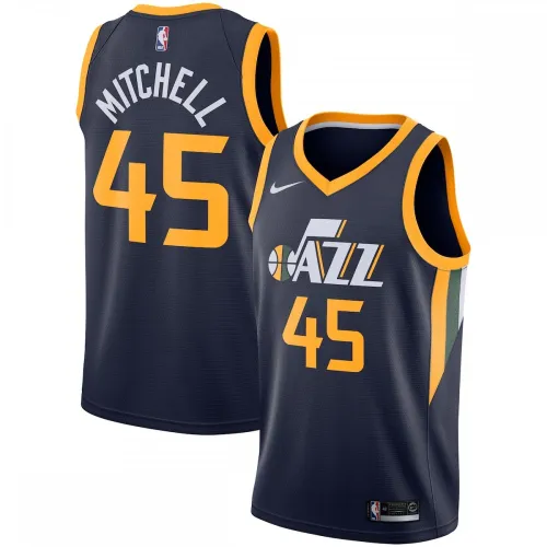 Donovan Mitchell Utah Jazz Replica Men's Swingman Jersey - Icon Edition - Navy