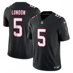 Drake London Atlanta Falcons Nike Vapor F.U.S.E. Camisola limitada - Preto Drake London Atlanta Falcons Nike Vapor F.U.S.E. Limited Jersey - Preto