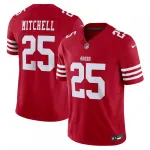 Camisa Nike Vapor F.U.S.E. Limited de Elijah Mitchell dos San Francisco 49ers - Escarlate Elijah Mitchell San Francisco 49ers Nike Vapor F.U.S.E. Limited Jersey – Scarlet