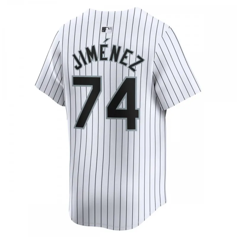 Eloy Jimenez Chicago White Sox Nike Home Limited Player Jersey – White