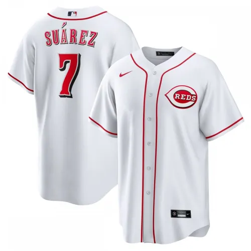 Eugenio Suarez Cincinnati Reds Nike Home Replica Spieler Name Jersey - weiß