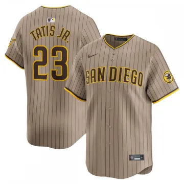 Fernando Tatis Jr. San Diego Padres Nike Alternate Limited Player Jersey – Tan