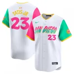 Fernando Tatis Jr. San Diego Padres Nike City Connect Limited Player Jersey - White Fernando Tatis Jr. San Diego Padres Nike City Connect Limited Player Jersey – White