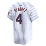 Francisco Alvarez New York Mets Nike Home Limited Player Jersey – White