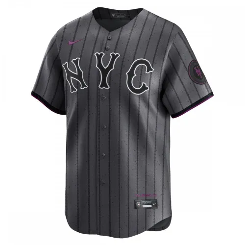 Francisco Lindor New York Mets Nike 2024 City Connect Limited Player Jersey – Graphite