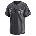 Francisco Lindor New York Mets Nike 2024 City Connect Limited Player Jersey – Graphite