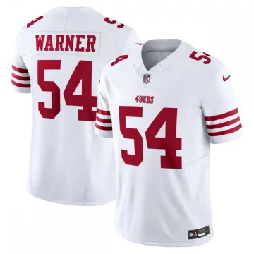 Fred Warner San Francisco 49ers Nike Vapor F.U.S.E. Limited Jersey - Wit