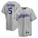 Freddie Freeman Los Angeles Dodgers Nike Road Replica Player Jersey - Gray Freddie Freeman Los Angeles Dodgers Nike Road Replica Player Jersey – Gray