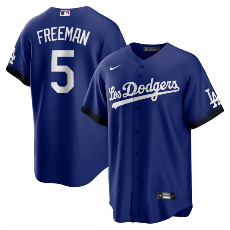 Freddie Freeman Los Angeles Dodgers Nike City Connect Replica Player Jersey – Royal