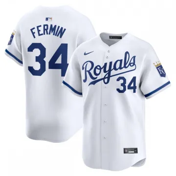 Freddy Fermin Camisola de jogador limitada em casa Nike dos Kansas City Royals - Branco