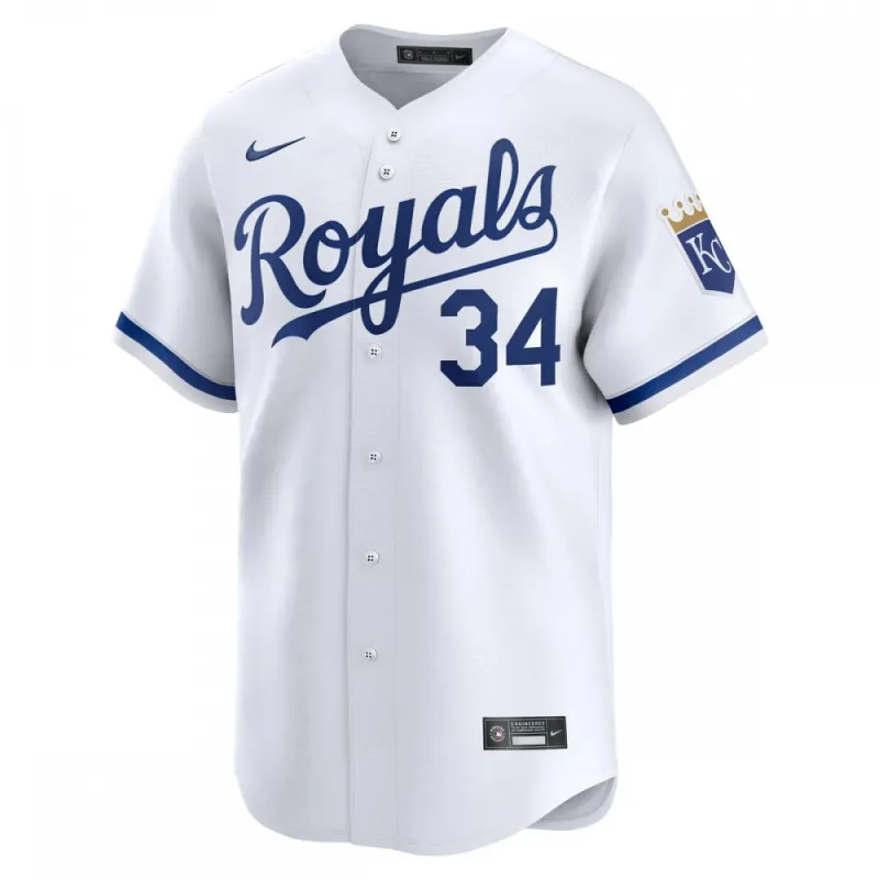 Freddy Fermin Kansas City Royals Nike Home Limited Player Jersey - Wit