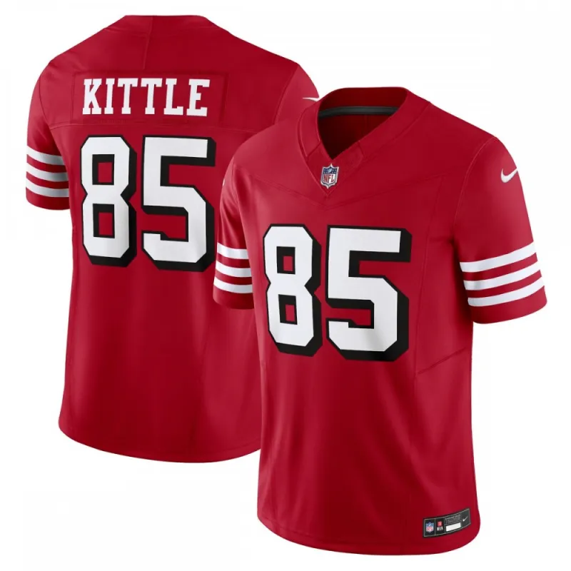 George Kittle San Francisco 49ers Nike Vapor F.U.S.E. Limited Alternate 1 Jersey – Scarlet