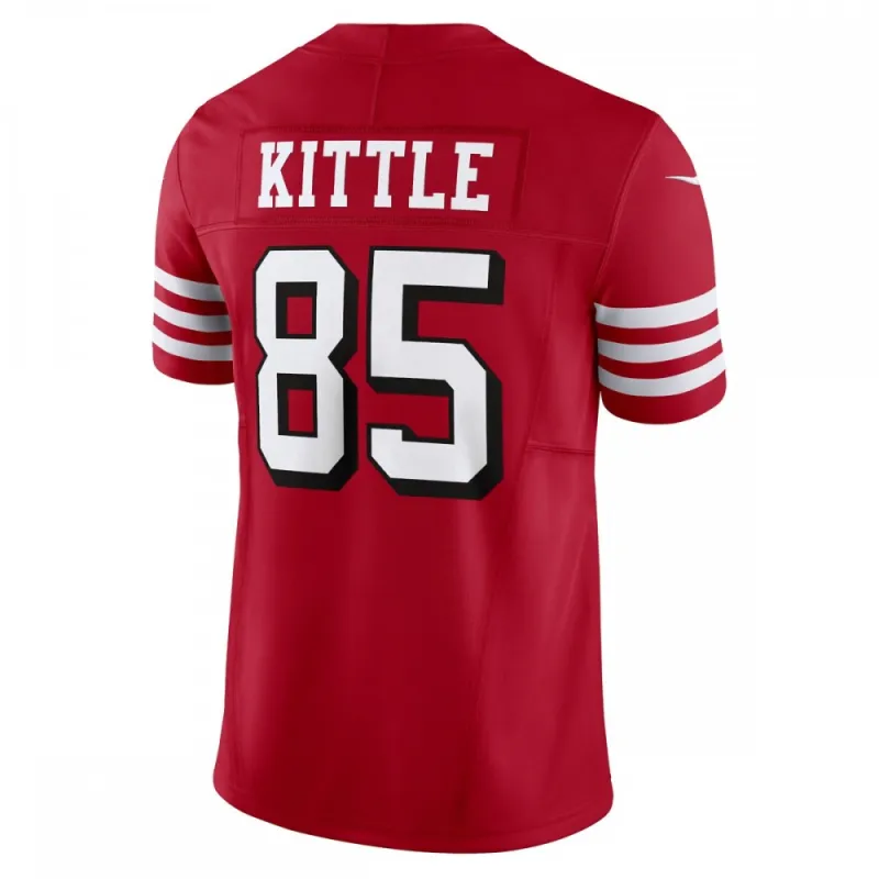 George Kittle San Francisco 49ers Nike Vapor F.U.S.E. Limited Alternate 1 Jersey – Scarlet