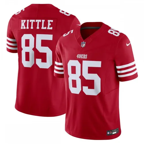 Maglia Nike Vapor F.U.S.E. Limited di George Kittle dei San Francisco 49ers - Scarlet