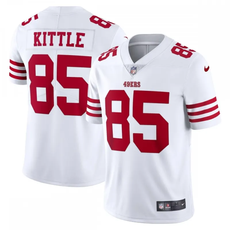 George Kittle San Francisco 49ers Nike Vapor Limited Jersey – White