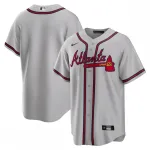 Camiseta del equipo de los Atlanta Braves, edición «Fan» para partidos fuera de casa de Nike - Gris