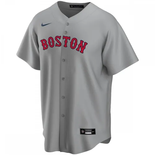 Boston Red Sox Nike Road Replica Custom Jersey – Gray