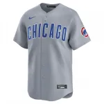 Maillot de route Nike Limited des Cubs de Chicago – Gris