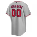 Los Angeles Angels Nike Road Custom Replica Jersey – Gray