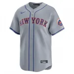New York Mets Nike Away Limited Jersey – Gray