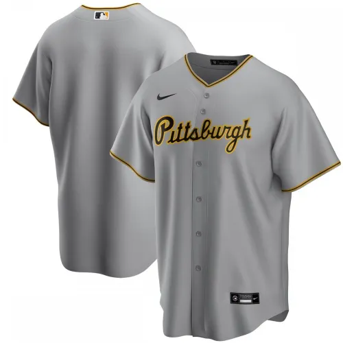 Pittsburgh Pirates Nike Auswärts Replica Team Jersey - grau