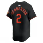 Gunnar Henderson Baltimore Orioles Nike Alternate Limited Player Jersey – Black